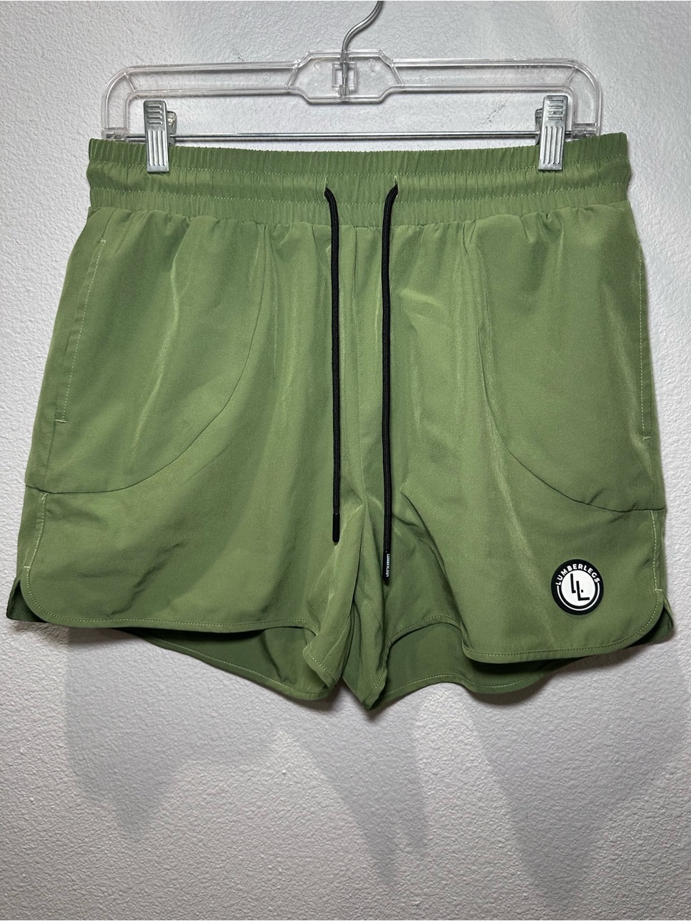 Lumberlegs Green athletic 5inch shorts